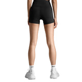 2XU FORM SOFT TOUCH HI-RISE COMPRESSION 4 INCH SHORTS Black/Black