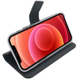 Celly Wallet Case iPhone 12 / 12 Pro Svart