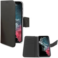 Celly Wallet Case Galaxy S23 5G Svart