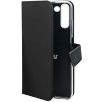 Celly Wallet Case Galaxy S23 5G Svart