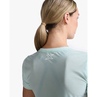 2XU AERO TEE Glacier/White Reflective
