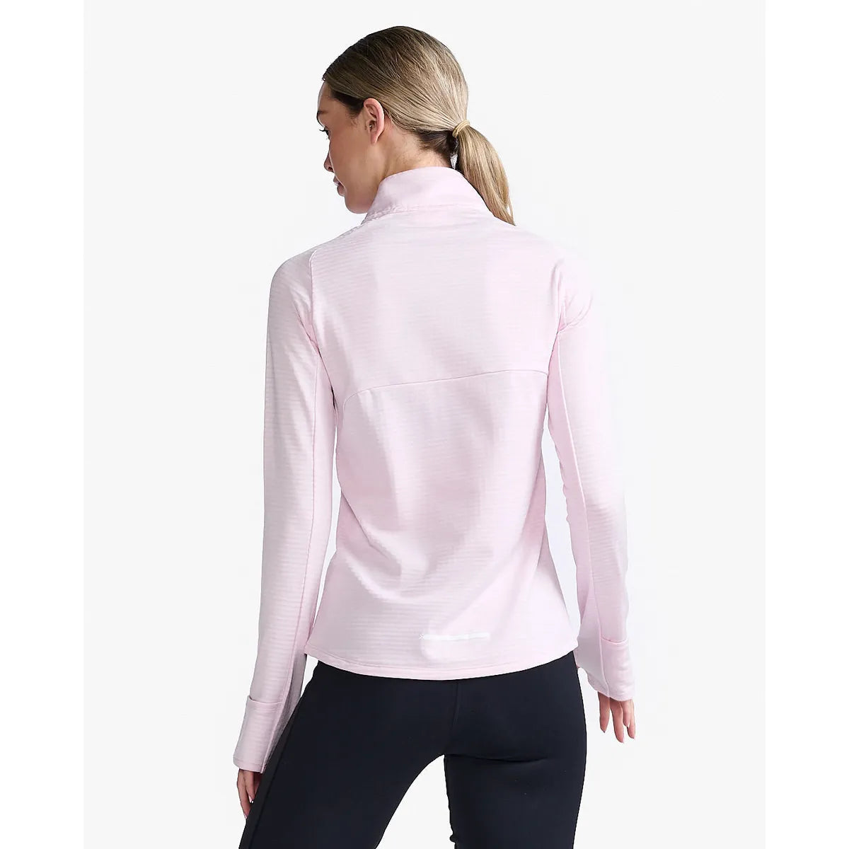 2XU IGNITION 1/4 ZIP Quartz/White Reflective