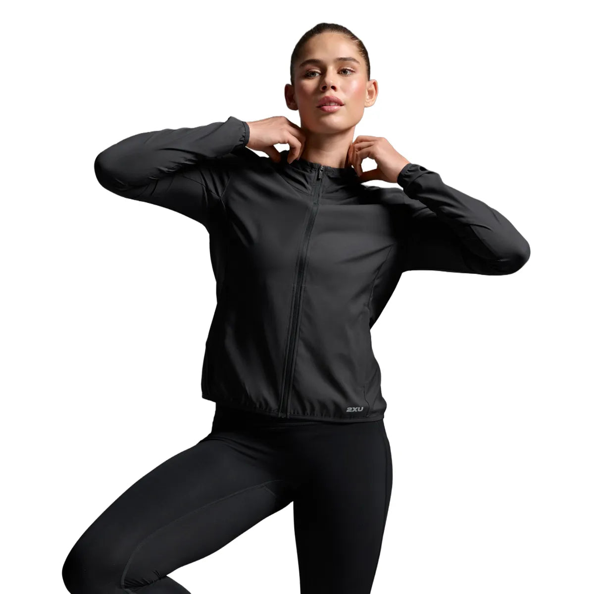2XU AERO JACKET Black/Silver Reflective