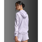 2XU AERO JACKET Virtual Violet/Violet Reflective