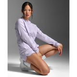 2XU AERO JACKET Virtual Violet/Violet Reflective