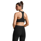2XU FORM RACERBACK MEDIUM IMPACT BRA Black/Black