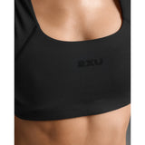 2XU FORM RACERBACK MEDIUM IMPACT BRA Black/Black