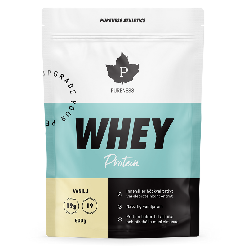 Pureness Athletics Whey Protein Vanilj - 500 g