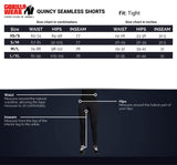 Gorilla Wear Quincy Seamless Shorts, black
