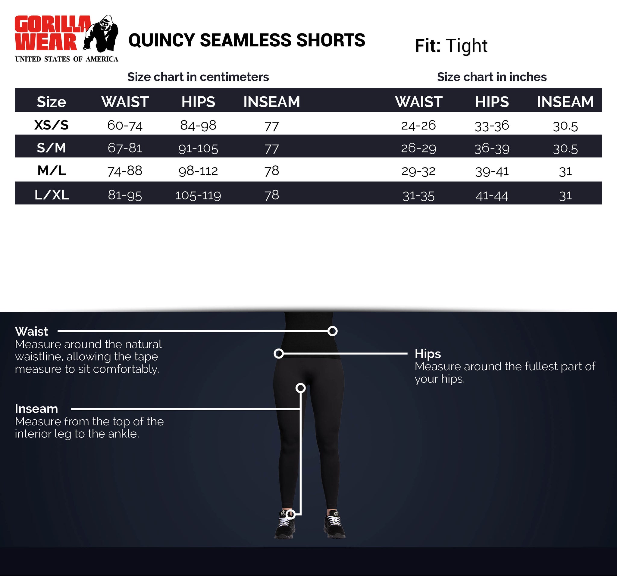 Gorilla Wear Quincy Seamless Shorts, grey melange