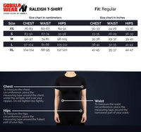 Gorilla Wear Raleigh T-Shirt, black