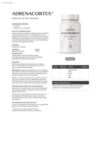 Holistic Adrenacortex 150 mg, 60 kapslar
