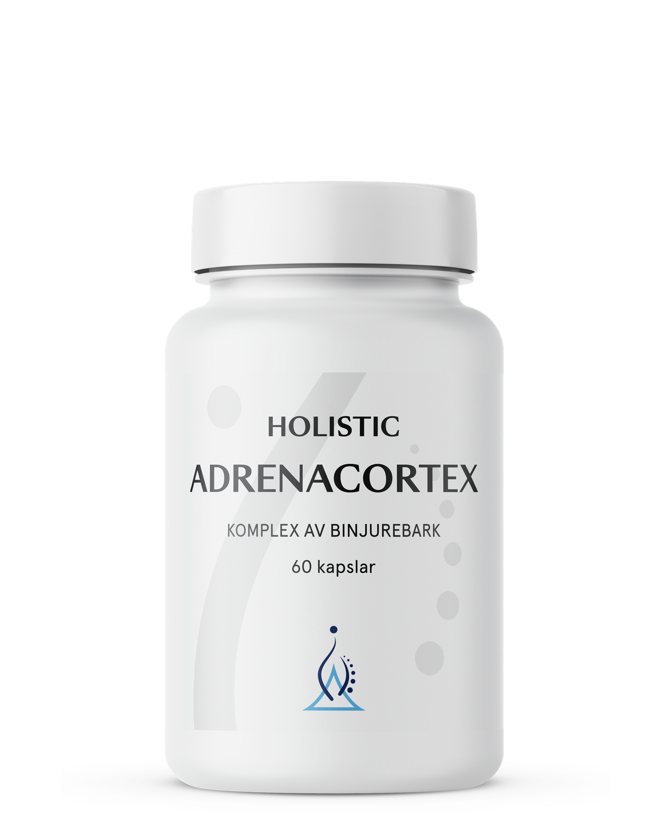 Holistic Adrenacortex 150 mg, 60 kapslar - professionell Kosttillskott - Adrenacortex för träning