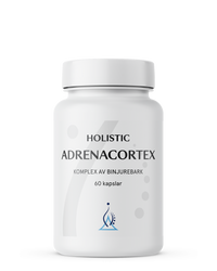 Holistic Adrenacortex 150 mg, 60 kapslar - professionell Kosttillskott - Adrenacortex för träning