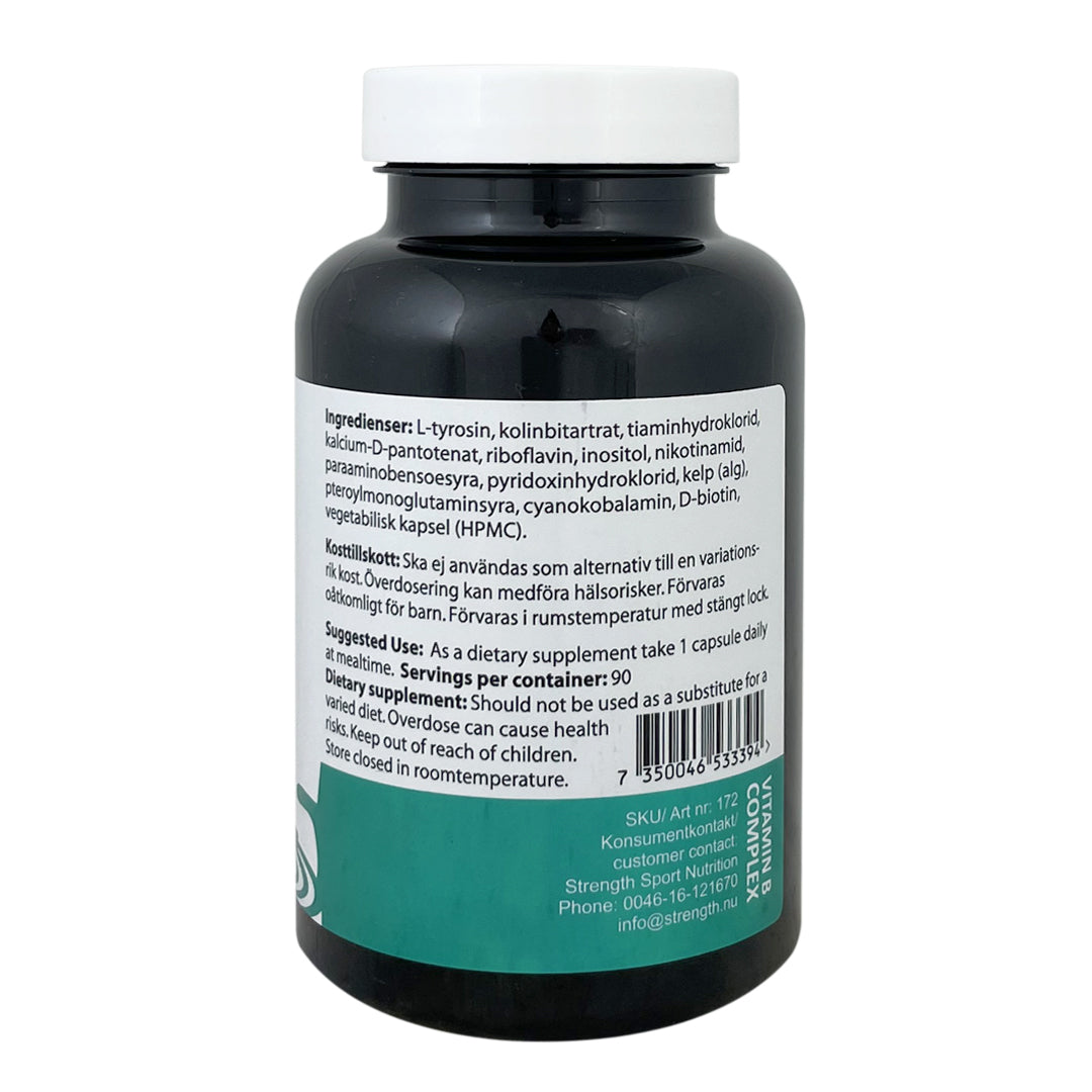 Sportlab Vitamin B-Complex + 90 kapslar
