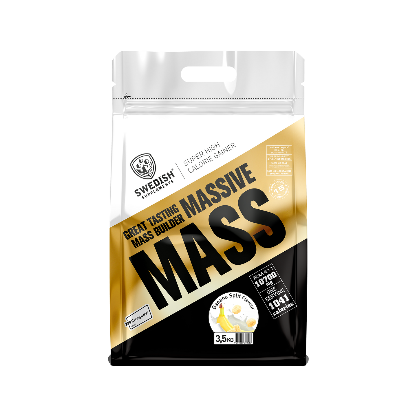 Swedish Supplement Massive Mass 3.5 kg Gainer