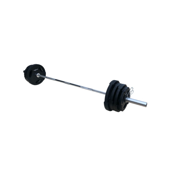 TITAN LIFE Weight Set Viktset 100 kg (Garage Gym) – komplett styrkepaket för hemmaträning