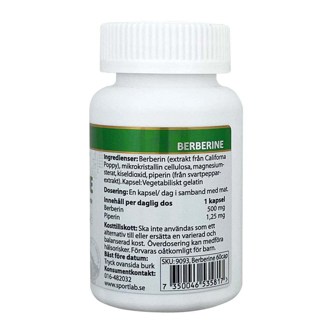 Sportlab Berberine 60 kapslar