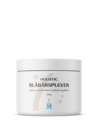 Holistic Blåbärspulver, 100 g
