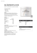 Holistic Blåbärspulver, 100 g