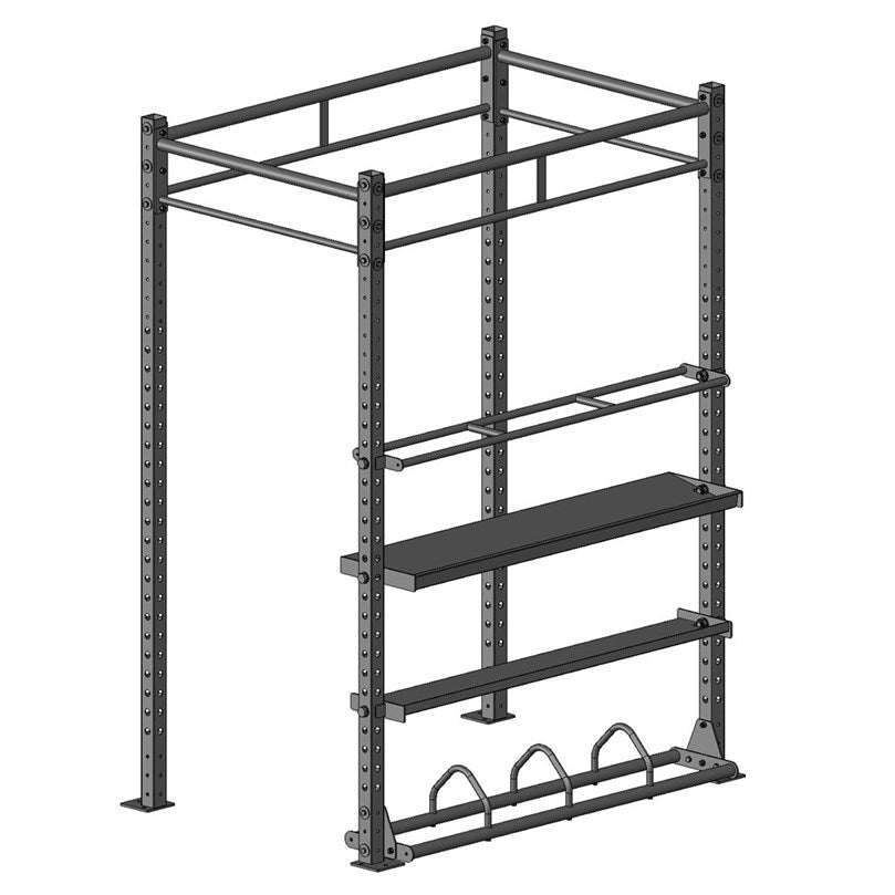 Master Fitness Bumper Storage Shelf 178 cm
