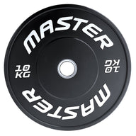 Master Fitness HI IMP Bumperplate Svart