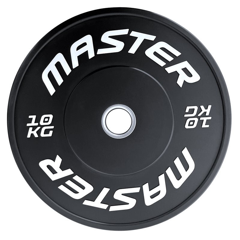 Master Fitness HI IMP Bumperplate Svart