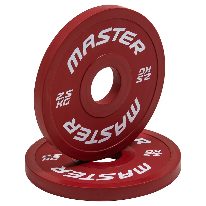 Master Fitness Change Plate 2 x 1,25-5 kg – för Olympisk Stång (50 mm)