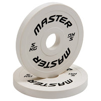 Master Fitness Change Plate 2 x 1,25-5 kg – för Olympisk Stång (50 mm)