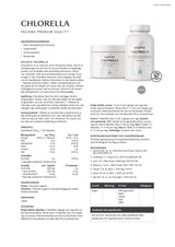 Holistic Chlorella, 250 tabletter