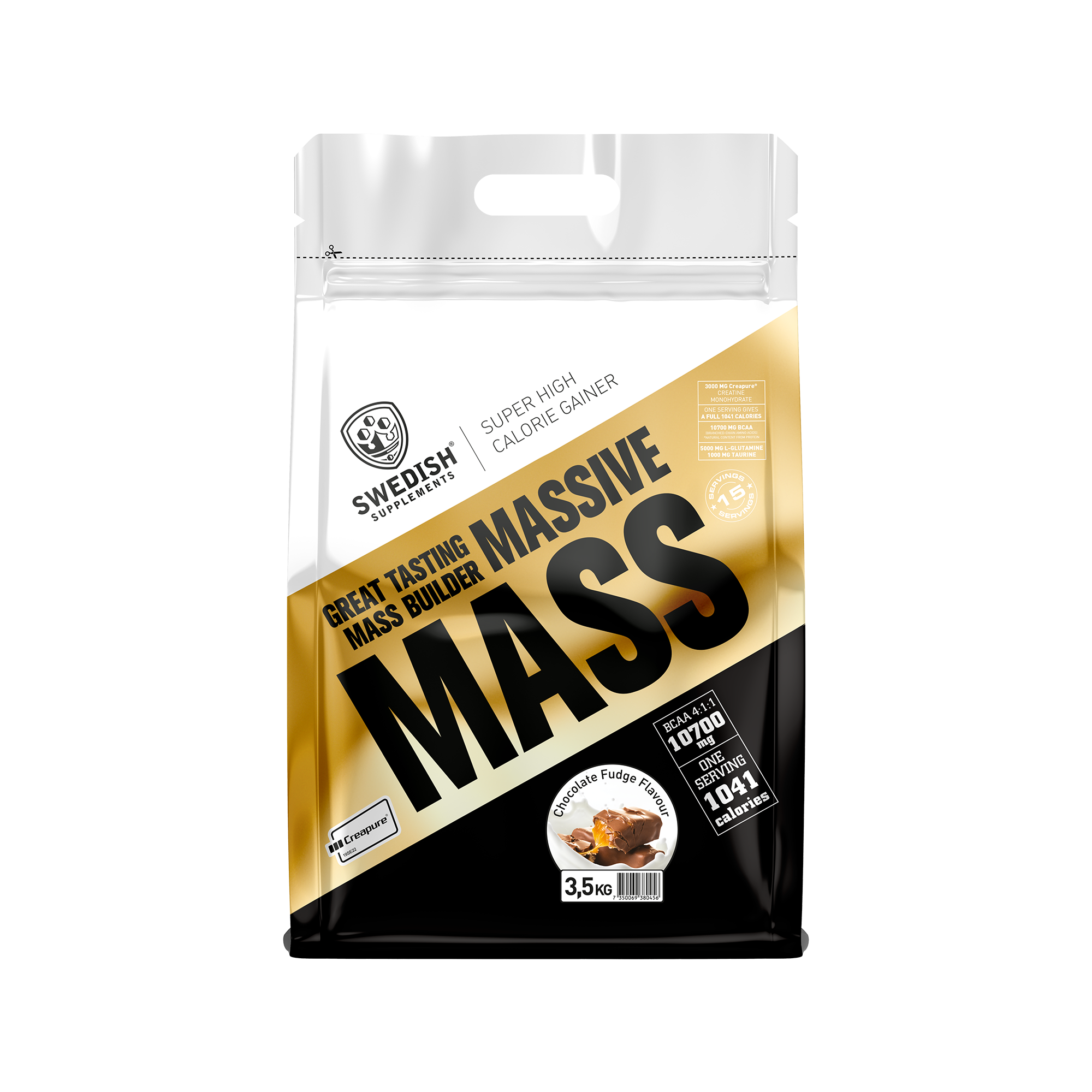 Swedish Supplement Massive Mass 3.5 kg Gainer