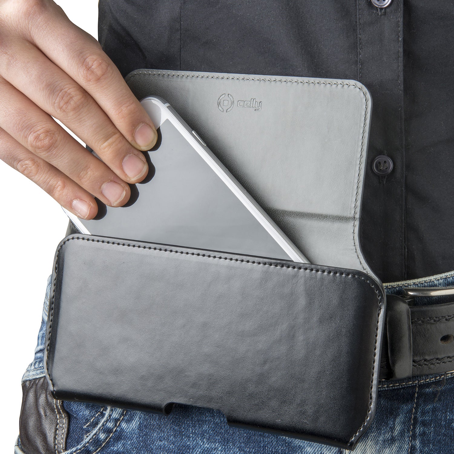 Celly Universal bältesväska XL Sv