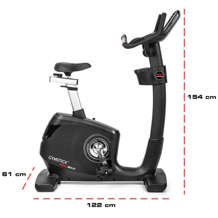 Gymstick PRO20.0 Exercise Bike – Proffsklassad cykel för dig som kräver mer
