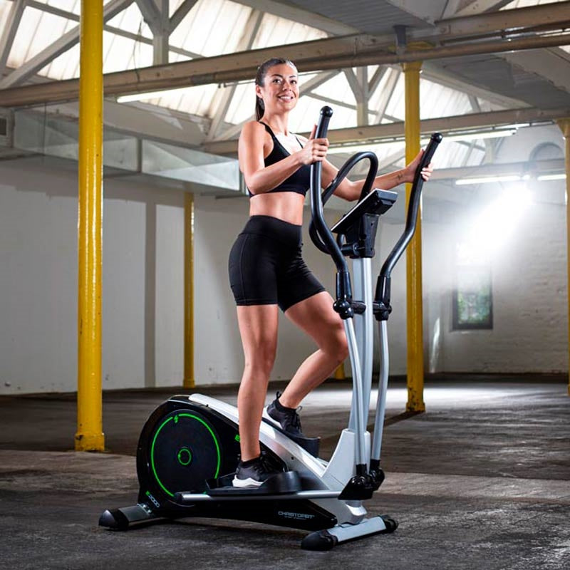 Christopeit Top Sport ECO 2000 Ergo Crosstrainer Självgenererande (=Ingen strömanslutning)