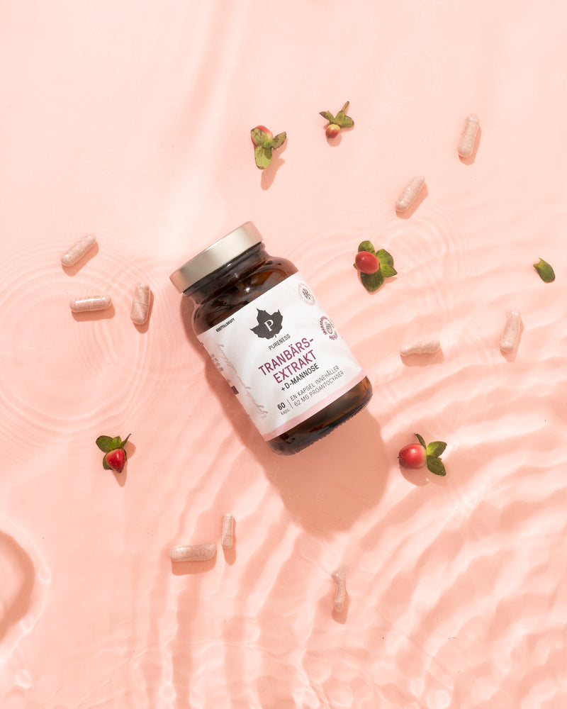 Pureness Tranbär + D-mannose - 60 kapslar