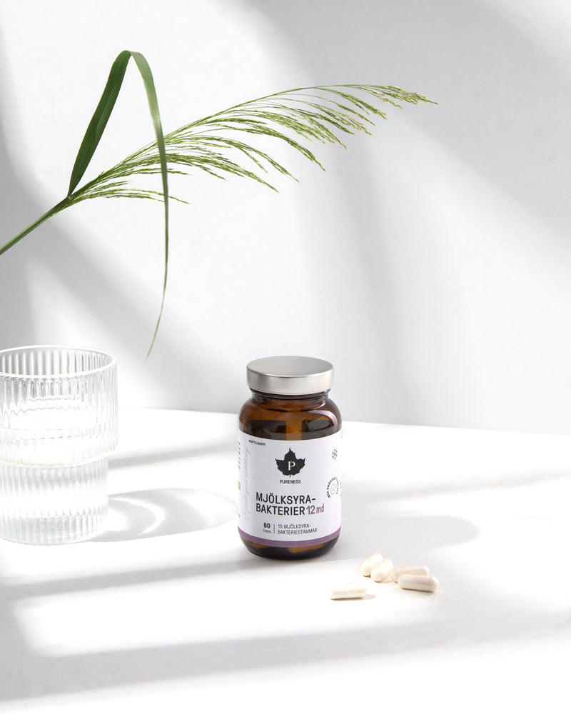 Pureness Mjölksyrabakterier 12 md - 60 kapslar