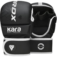 RDX F6 MMA & GRAPPLINGHANDSKAR - Svart / Vit
