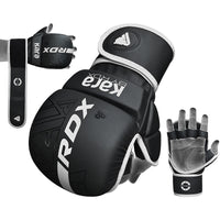 RDX F6 MMA & GRAPPLINGHANDSKAR - Svart / Vit