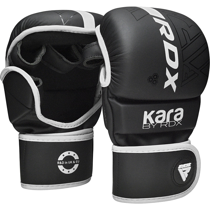 RDX F6 MMA & GRAPPLINGHANDSKAR - Svart / Vit