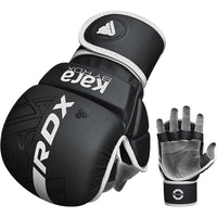 RDX F6 MMA & GRAPPLINGHANDSKAR - Svart / Vit