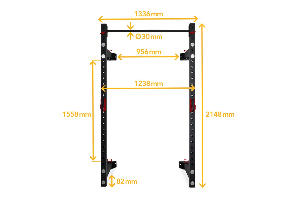 Master Fitness Fällbart Rack Silver
