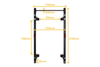 Master Fitness Fällbart Rack Silver