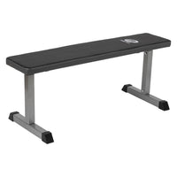 Master Fitness Flat Bench silver
