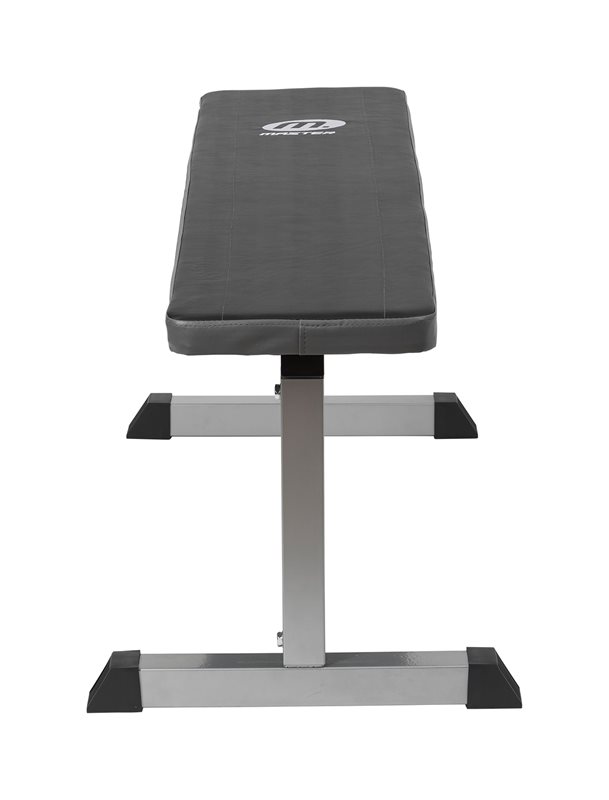 Master Fitness Flat Bench silver