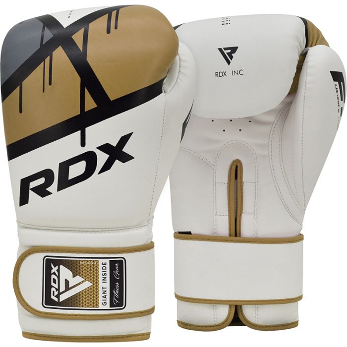 RDX F7 Boxningshandskar Guld / Vit