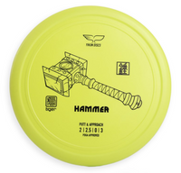 ASG Yikun Hammer Tiger Line – Putter & Approach Discgolf Disc (Stabil | 2/2.5/0/3)