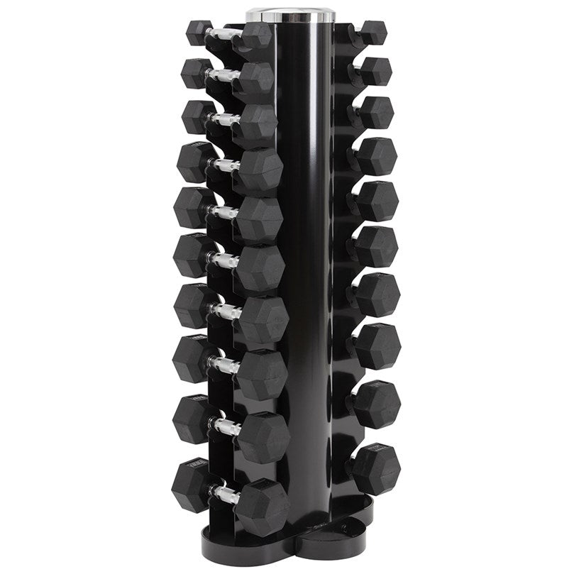 Master Fitness Hexagon set 1-10 Kg Hantelställ med Hantlar