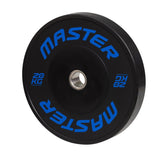 Master Fitness HG Bumperplate – Slitstarka viktskivor i solitt gummi