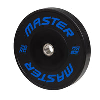 Master Fitness HG Bumperplate – Slitstarka viktskivor i solitt gummi