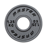 Master Fitness Ironplate Machined 1.25 - 25 KG
